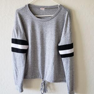NOBO Pullover Sweater w/ Block Sleeves